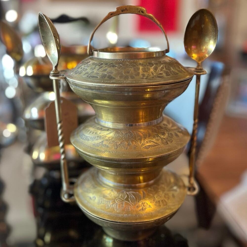 Golden Turkish Lunch Box